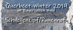 Bericht und Bilder Querbeet im Bayerischen Wald Januar 2019