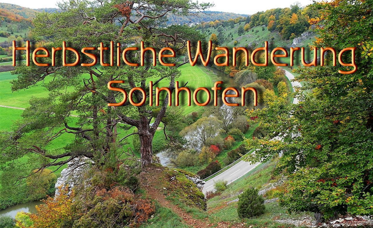 Wanderung Solnhofen  mit Volker am 14.10.22