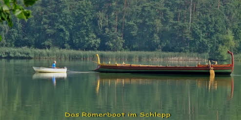 04 Querbeet mit dem Römerboot auf dem Dechsendorfer Weiher 