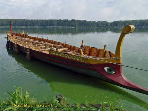 07 Querbeet mit dem Römerboot auf dem Dechsendorfer Weiher 