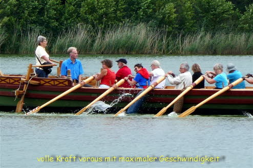 42 Querbeet mit dem Römerboot auf dem Dechsendorfer Weiher 